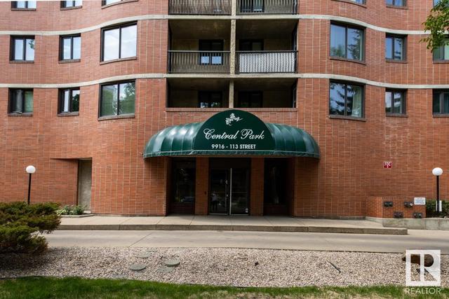 201 - 9916 113 St Nw Nw, Condo with 1 bedrooms, 1 bathrooms and null parking in Edmonton AB | Image 1