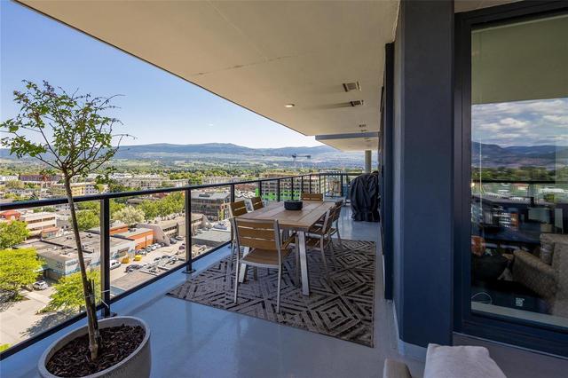 1201 - 485 Groves Avenue, Condo with 3 bedrooms, 2 bathrooms and 2 parking in Kelowna BC | Image 37