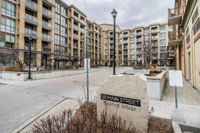 113 - 68 Main St N, Condo with 1 bedrooms, 1 bathrooms and 1 parking in Markham ON | Image 1