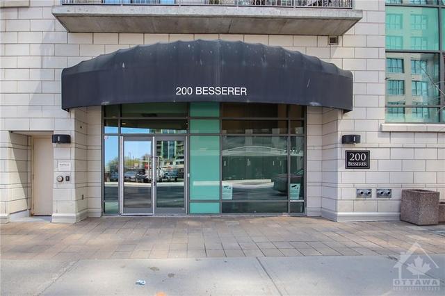 1001 - 200 Besserer Street, Condo with 1 bedrooms, 1 bathrooms and 1 parking in Ottawa ON | Image 2