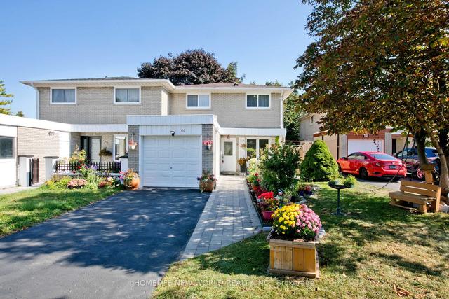 91 Tineta Cres, House semidetached with 4 bedrooms, 3 bathrooms and 4 parking in Toronto ON | Image 1