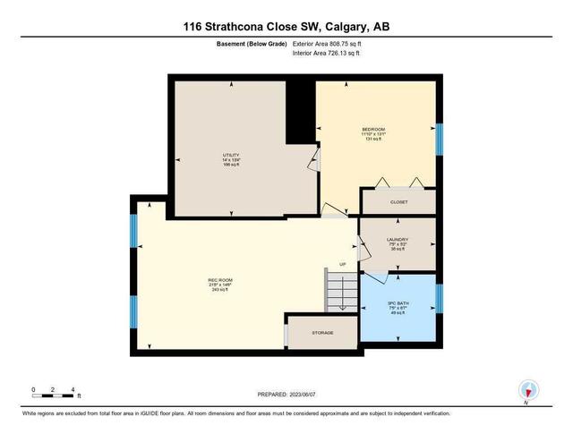 116 Strathcona Close Sw, House detached with 4 bedrooms, 3 bathrooms and 4 parking in Calgary AB | Image 47