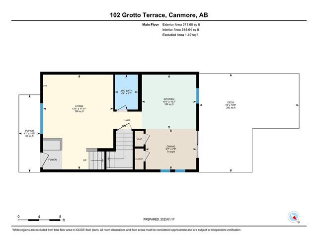 102 Grotto Terrace, Home with 3 bedrooms, 1 bathrooms and 3 parking in Kananaskis AB | Image 29
