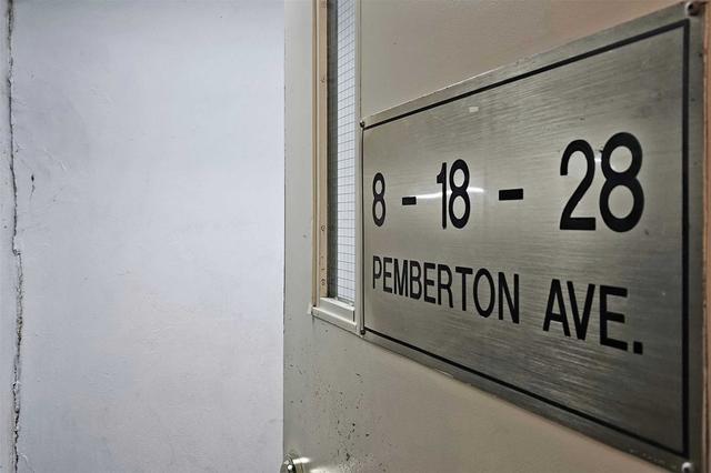 309 - 8 Pemberton Ave, Condo with 1 bedrooms, 1 bathrooms and 1 parking in Toronto ON | Image 29