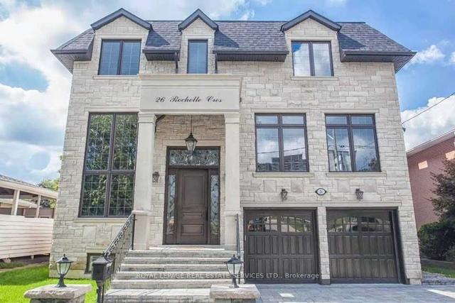26 Rochelle Cres, House detached with 4 bedrooms, 5 bathrooms and 4 parking in Toronto ON | Image 1