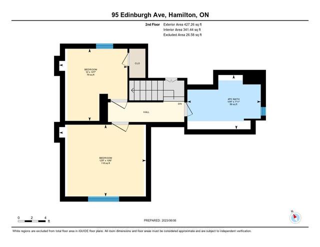 95 Edinburgh Ave, House detached with 3 bedrooms, 2 bathrooms and 2 parking in Hamilton ON | Image 32
