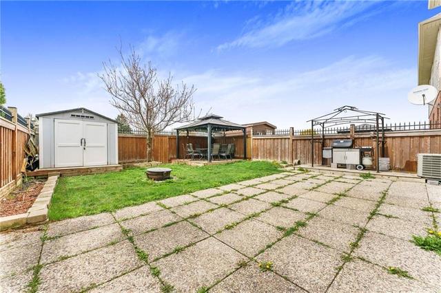 38 Assisi Street W, House detached with 4 bedrooms, 3 bathrooms and 4 parking in Hamilton ON | Image 37