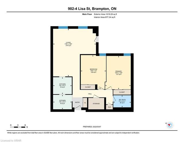 902 - 4 Lisa Street, House attached with 2 bedrooms, 1 bathrooms and null parking in Brampton ON | Image 13