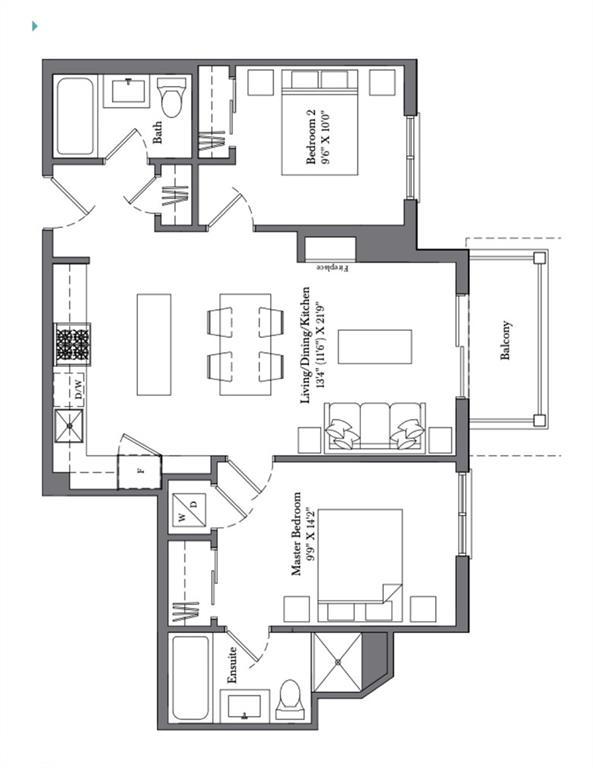 Unit floor plan | Image 26
