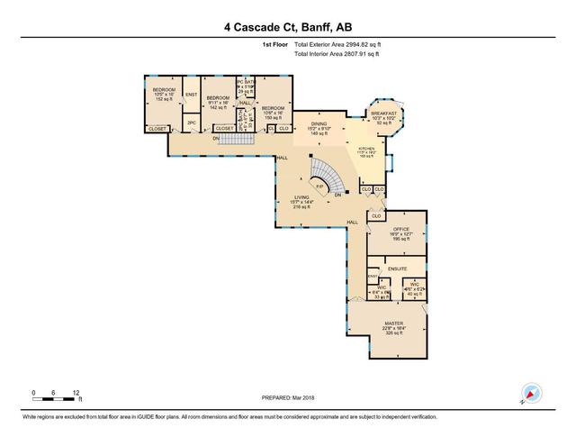 4 Cascade Court, House detached with 4 bedrooms, 2 bathrooms and 4 parking in Banff AB | Image 48