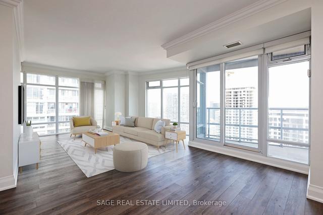 3405 - 2181 Yonge St, Condo with 2 bedrooms, 3 bathrooms and 1 parking in Toronto ON | Image 5