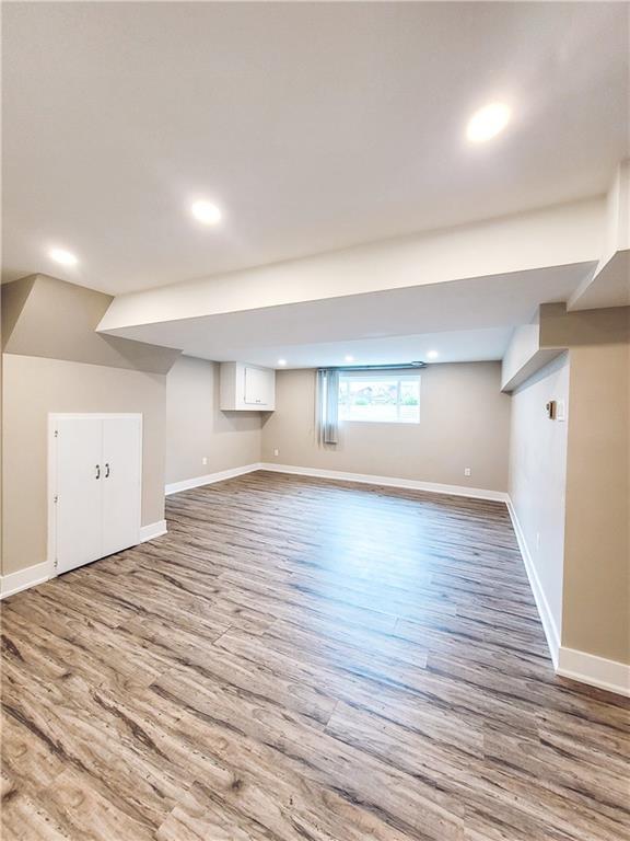 basement - 139 Delmar Drive, Condo with 2 bedrooms, 1 bathrooms and null parking in Hamilton ON | Image 22