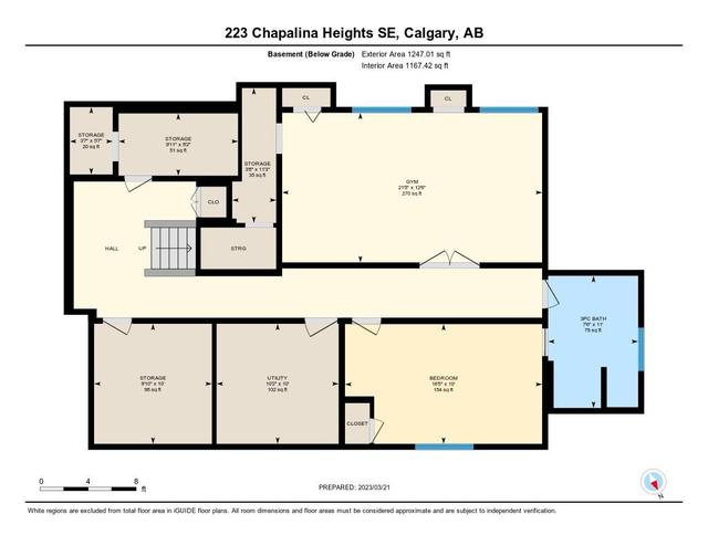 223 Chapalina Heights Se, House detached with 5 bedrooms, 3 bathrooms and 4 parking in Calgary AB | Image 49