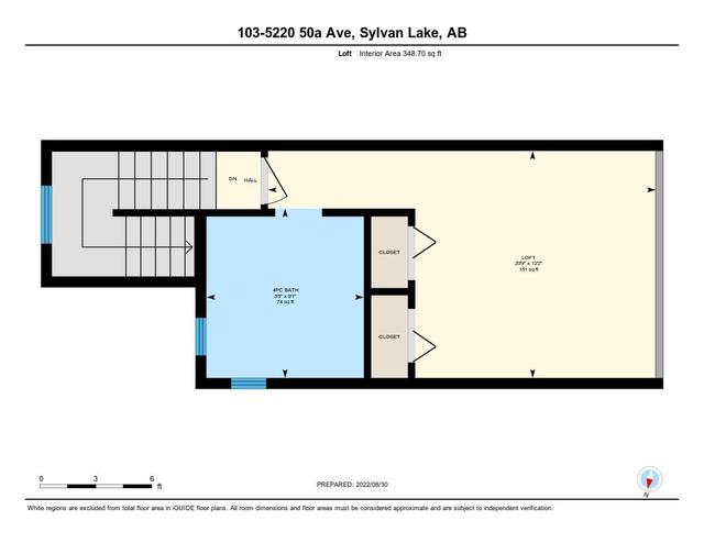 103 - 5220 50a Avenue, Home with 3 bedrooms, 2 bathrooms and 1 parking in Red Deer County AB | Image 19