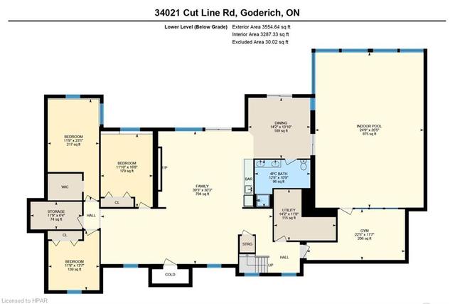 34021 Cutline Road, House detached with 5 bedrooms, 3 bathrooms and null parking in Central Huron ON | Image 44