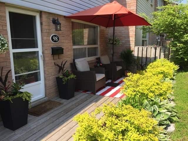 98 - 1055 Shawnmarr Rd, Townhouse with 3 bedrooms, 2 bathrooms and 2 parking in Mississauga ON | Image 1