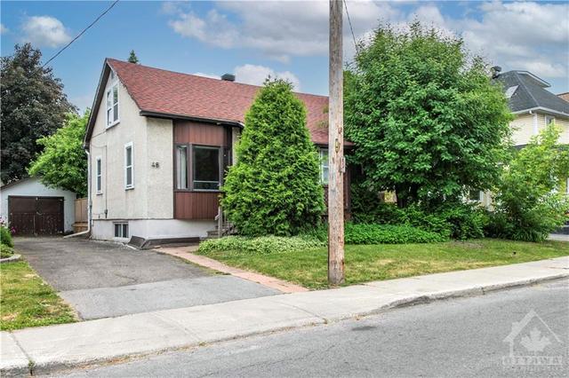 48 Queen Mary Street, House detached with 3 bedrooms, 1 bathrooms and 4 parking in Ottawa ON | Image 1