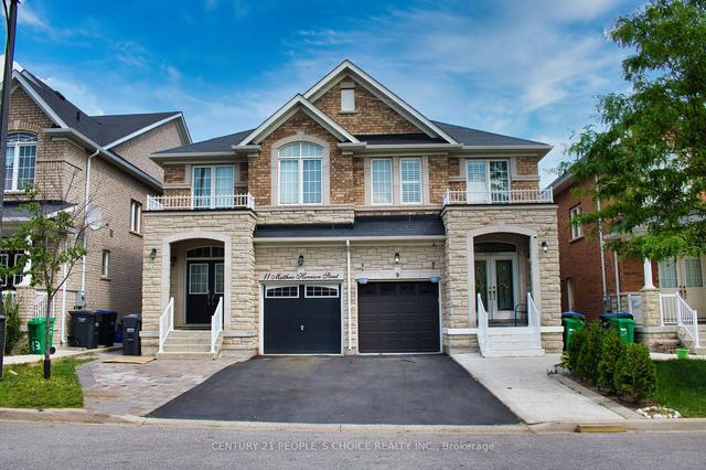 9 Matthew Harrison St S, House semidetached with 4 bedrooms, 5 bathrooms and 3 parking in Brampton ON | Image 1