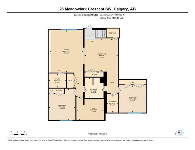 28 Meadowlark Crescent Sw, House detached with 4 bedrooms, 3 bathrooms and 2 parking in Calgary AB | Image 45