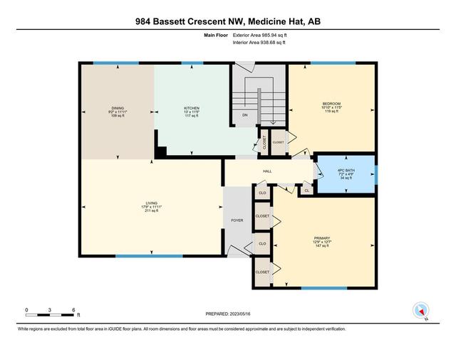 984 Bassett Crescent Nw, House detached with 4 bedrooms, 2 bathrooms and 2 parking in Medicine Hat AB | Image 31