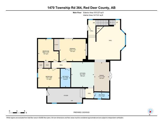 1470 twp rd 364 Red Deer County, House detached with 3 bedrooms, 1 bathrooms and null parking in Red Deer County AB | Image 47