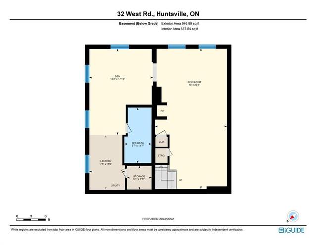 32 West Road, House detached with 4 bedrooms, 3 bathrooms and 7 parking in Huntsville ON | Image 44
