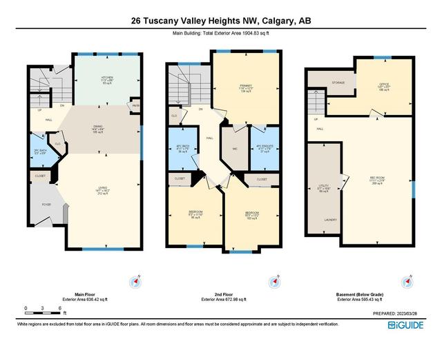 26 Tuscany Valley Heights Nw, House detached with 4 bedrooms, 2 bathrooms and 2 parking in Calgary AB | Image 35