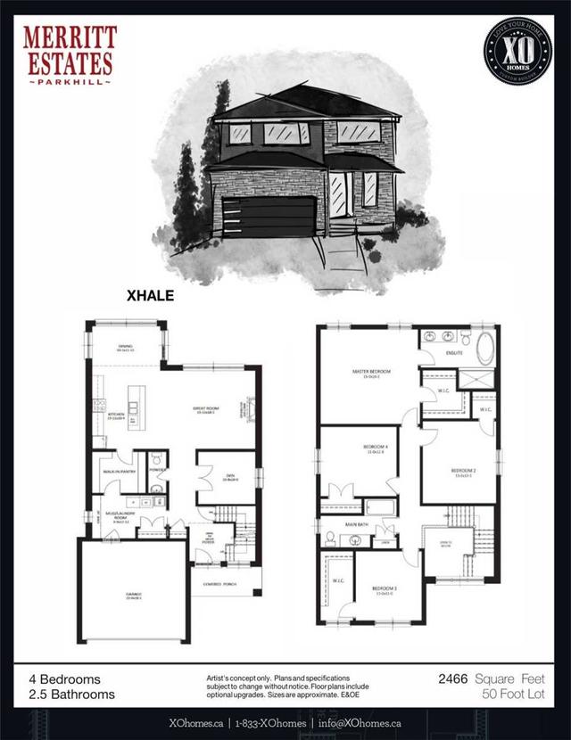 lot 18 - 204 Merritt Crt, House detached with 4 bedrooms, 3 bathrooms and 4 parking in North Middlesex ON | Image 2