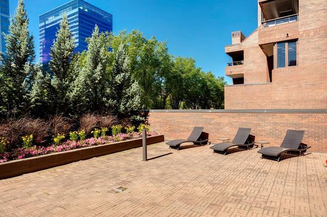 401e - 500 Eau Claire Avenue Sw, Condo with 1 bedrooms, 1 bathrooms and 1 parking in Calgary AB | Image 41