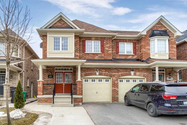 80 Gower Cres, House semidetached with 4 bedrooms, 4 bathrooms and 3 parking in Brampton ON | Image 1