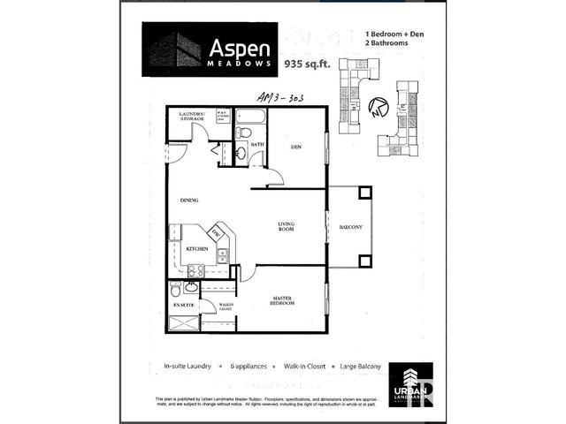 303 - 2208 44 Av Nw, Condo with 2 bedrooms, 2 bathrooms and null parking in Edmonton AB | Image 30
