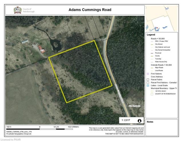 00 Adams Cummings Road, Home with 0 bedrooms, 0 bathrooms and null parking in Trent Lakes ON | Image 1