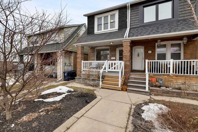 43 Barrington Ave, House semidetached with 3 bedrooms, 2 bathrooms and 1 parking in Toronto ON | Image 1
