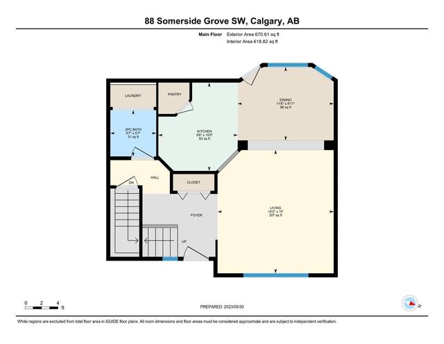 88 Somerside Grove Sw, House detached with 4 bedrooms, 2 bathrooms and 2 parking in Calgary AB | Image 34