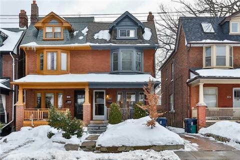 102 Glenmore Rd, House semidetached with 3 bedrooms, 2 bathrooms and 1 parking in Toronto ON | Image 1