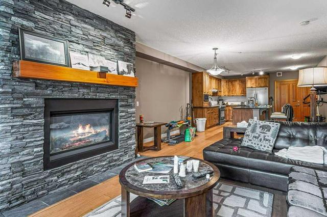 221 - 106 Stewart Creek Landing, Condo with 1 bedrooms, 2 bathrooms and 1 parking in Canmore AB | Image 4