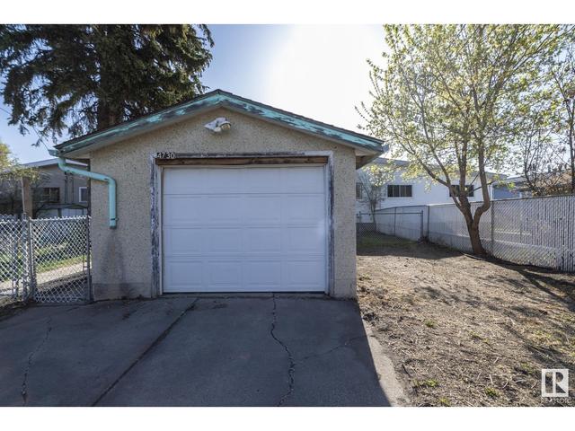 4730 105 St Nw, House semidetached with 3 bedrooms, 2 bathrooms and null parking in Edmonton AB | Image 38
