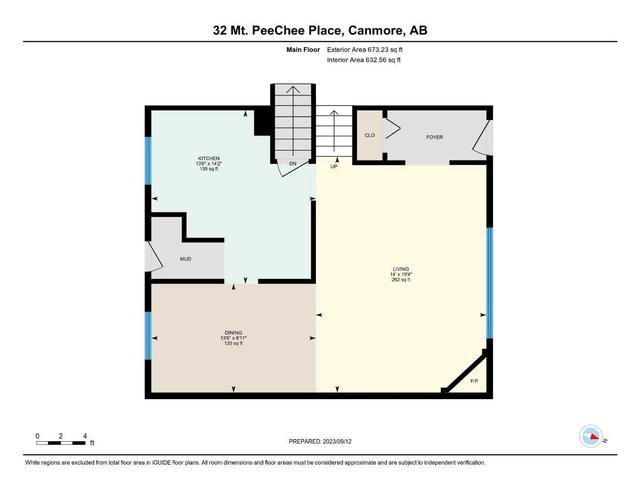 32 Mt Peechee Place, House detached with 3 bedrooms, 1 bathrooms and 3 parking in Canmore AB | Image 44