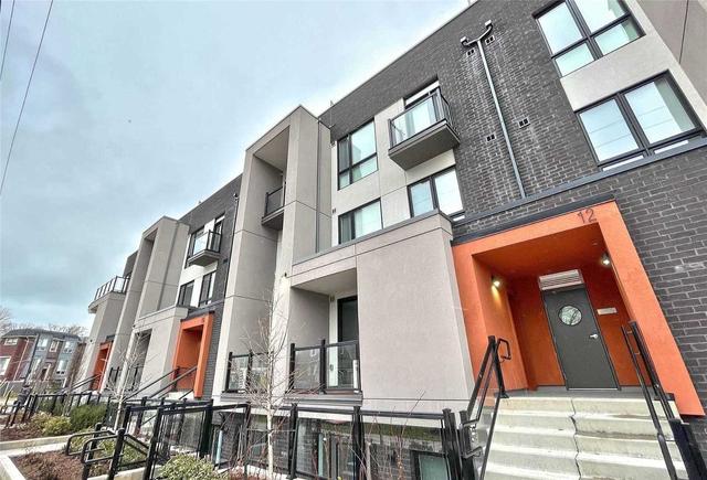 02 - 12 Marquette Ave, Townhouse with 1 bedrooms, 1 bathrooms and 0 parking in Toronto ON | Image 1