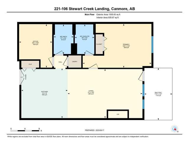 221 - 106 Stewart Creek Landing, Condo with 1 bedrooms, 2 bathrooms and 1 parking in Canmore AB | Image 22