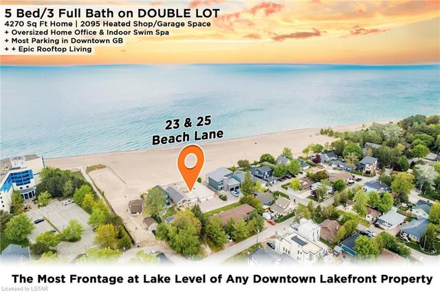 23 Beach Lane, House detached with 5 bedrooms, 3 bathrooms and 16 parking in Lambton Shores ON | Image 1