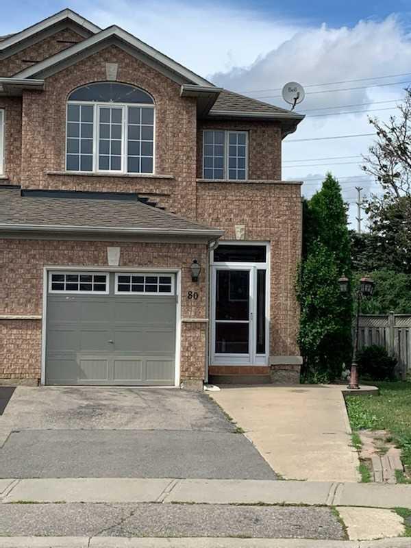 80 Olympia Cres, House semidetached with 3 bedrooms, 4 bathrooms and 5 parking in Brampton ON | Image 1