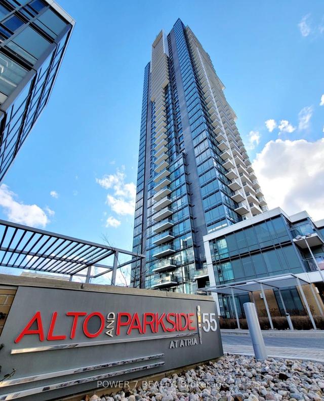 1110 - 55 Ann O'reilly Rd, Condo with 1 bedrooms, 2 bathrooms and 1 parking in Toronto ON | Image 1