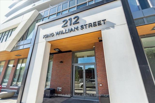 612 - 212 King William St, Condo with 1 bedrooms, 1 bathrooms and 1 parking in Hamilton ON | Image 5