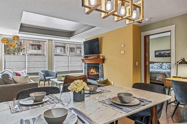 124 - 173 Kananaskis Way, Condo with 2 bedrooms, 2 bathrooms and 1 parking in Canmore AB | Image 1