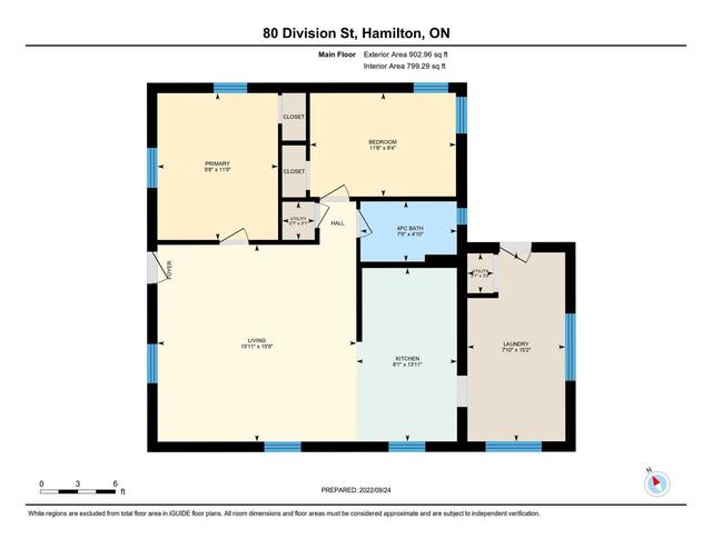 80 Division St, House detached with 2 bedrooms, 1 bathrooms and 2 parking in Hamilton ON | Image 14
