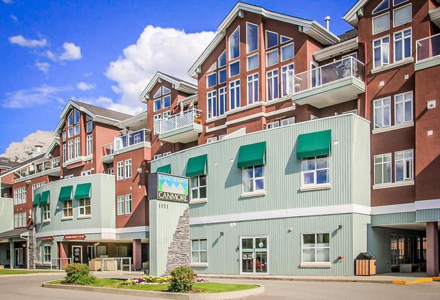 306 - 1151 Sidney Street, Condo with 2 bedrooms, 1 bathrooms and 1 parking in Canmore AB | Image 1