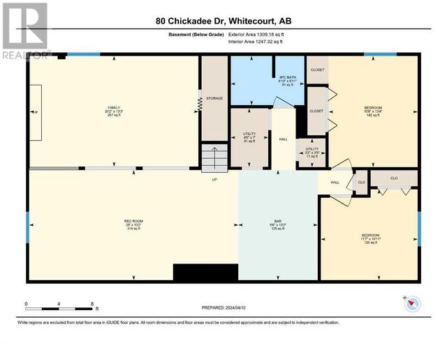 80 Chickadee Drive, House detached with 5 bedrooms, 2 bathrooms and 10 parking in Whitecourt AB | Image 48