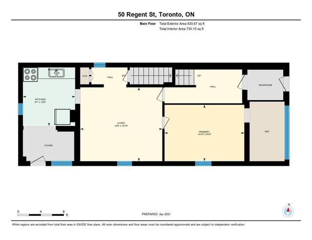 50 Regent St, House detached with 3 bedrooms, 2 bathrooms and 2 parking in Toronto ON | Image 32