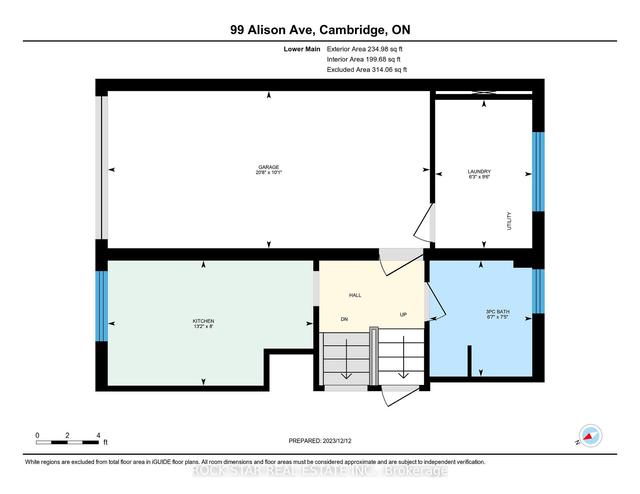 99 Alison Ave, House detached with 3 bedrooms, 2 bathrooms and 3 parking in Cambridge ON | Image 33
